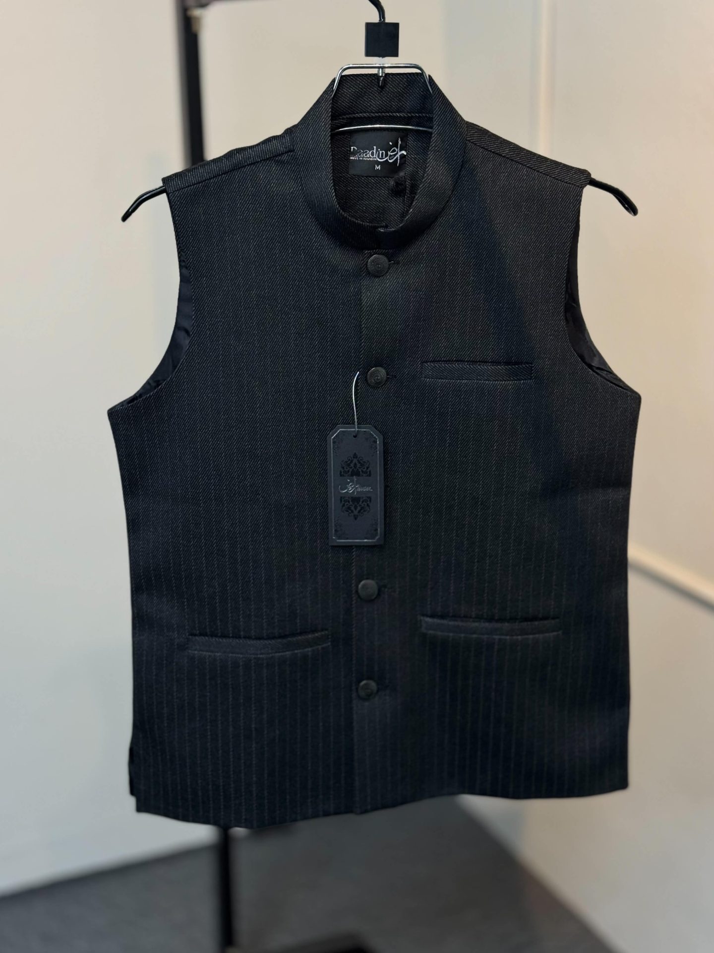 Black Pinstripe