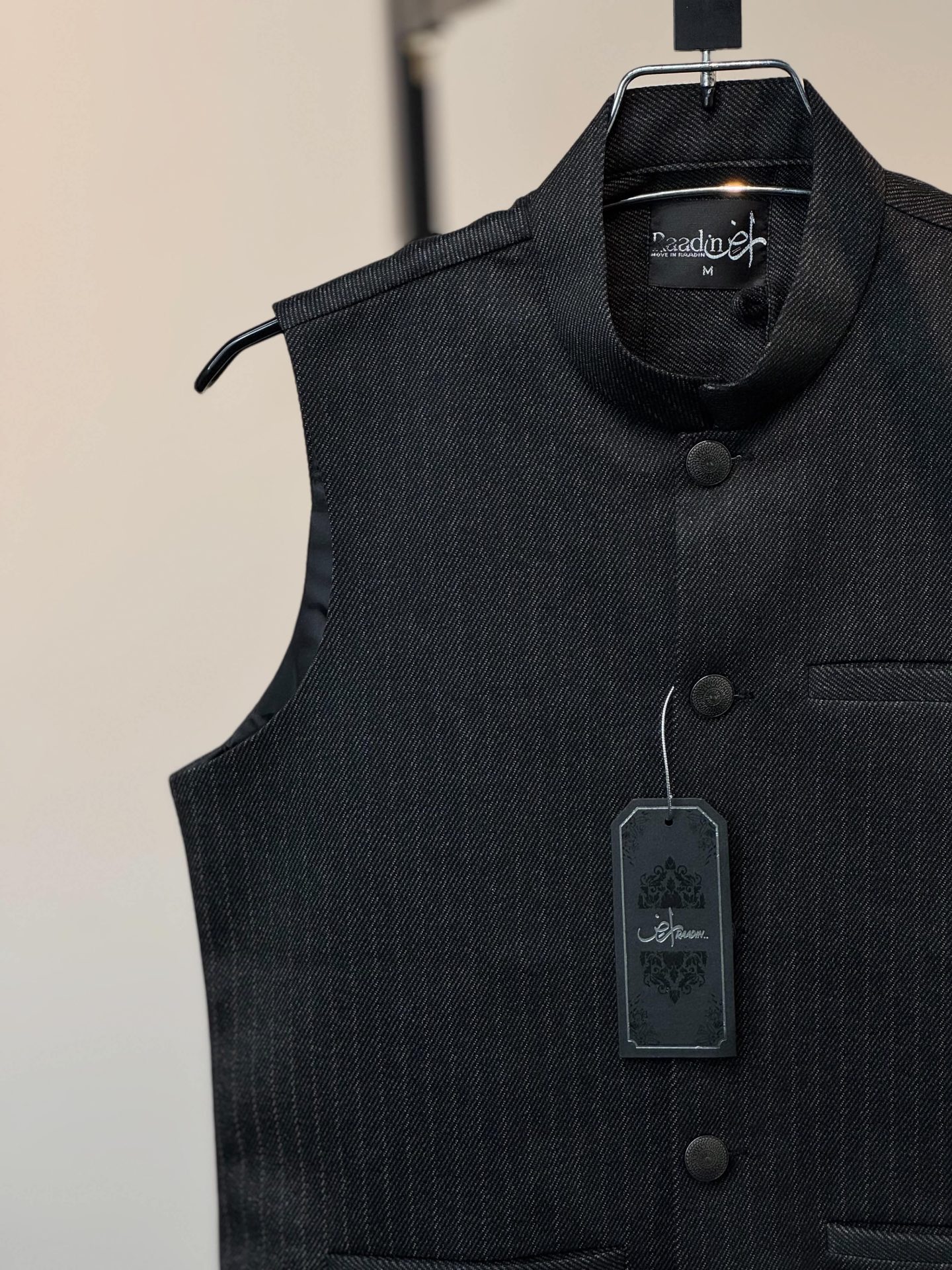 Black Pinstripe