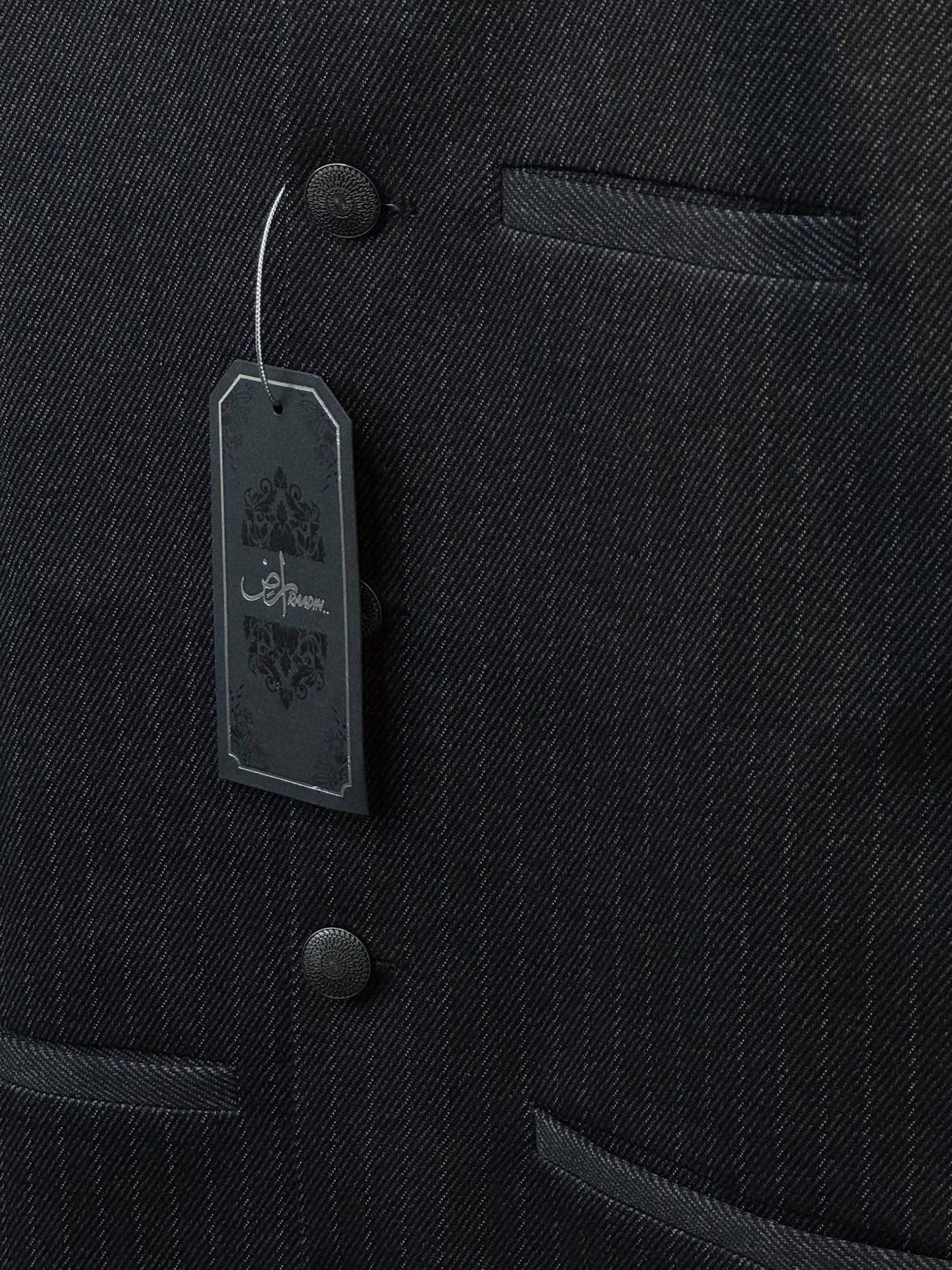 Black Pinstripe