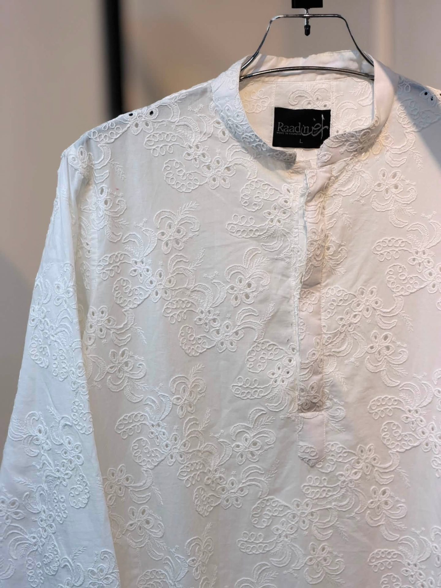 Floral Chikankari
