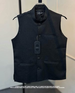 Black Pinstripe